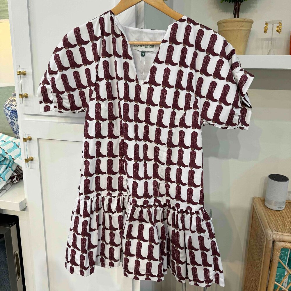 BLACK LABEL LUCY DRESS - Maroon Boots